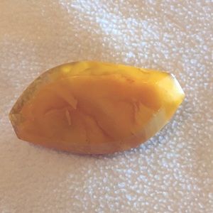 Amber brooch